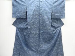 未使用品　松模様織り出し本場泥大島紬着物
